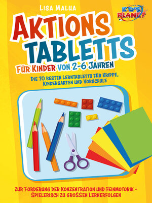 cover image of Aktionstabletts für Kinder von 2-6 Jahren